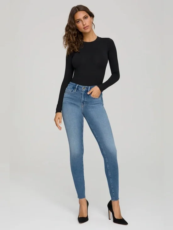 GOOD AMERICAN BLUE GOOD LEGS Size 16 - Picture 6 of 15